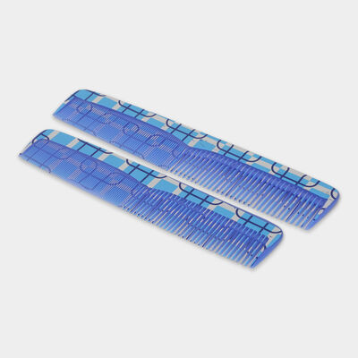 Plastic Hair Comb Set of 2