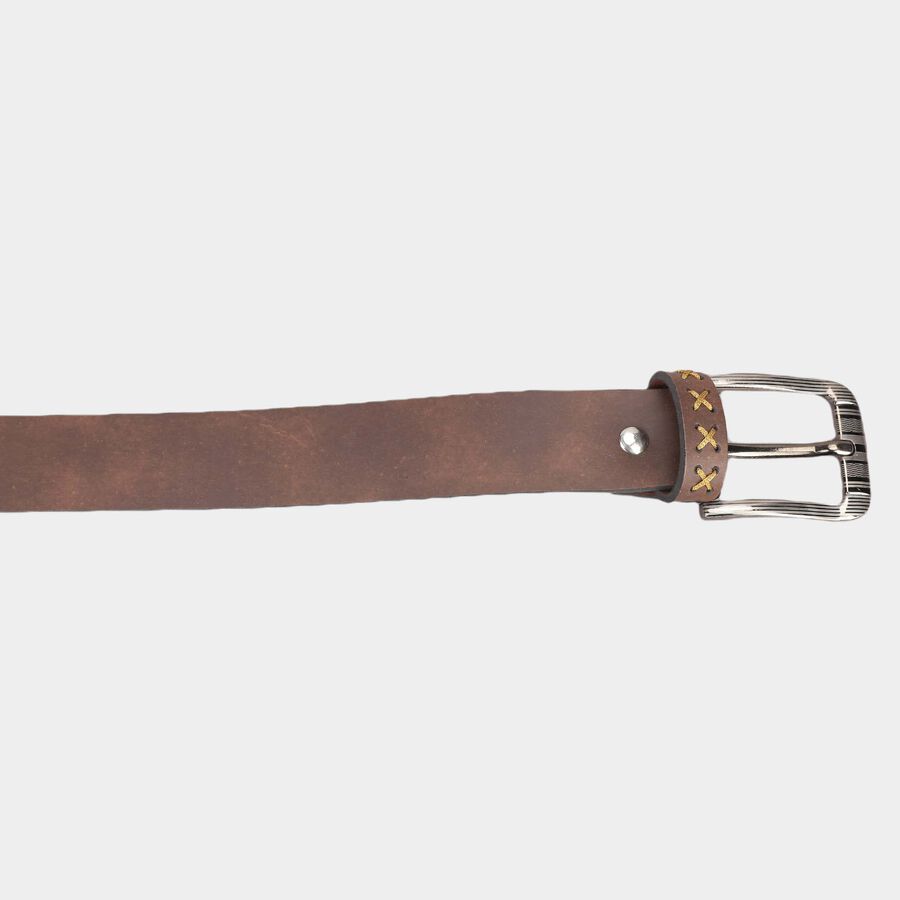 Men's Polyurethane Casual Belt, Size 36, Braided/Weaving, , large image number null