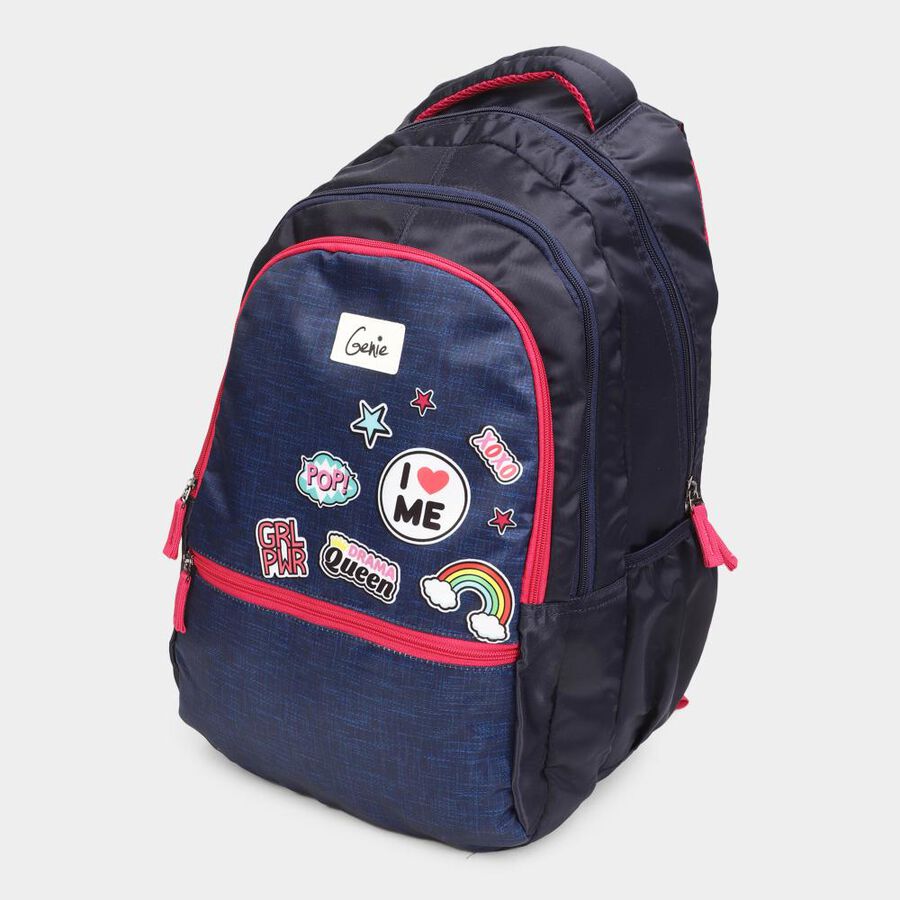 Blue Genie School Bag, , large image number null