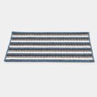 Anti-Skid Blue Polyester Door Mat, , small image number null