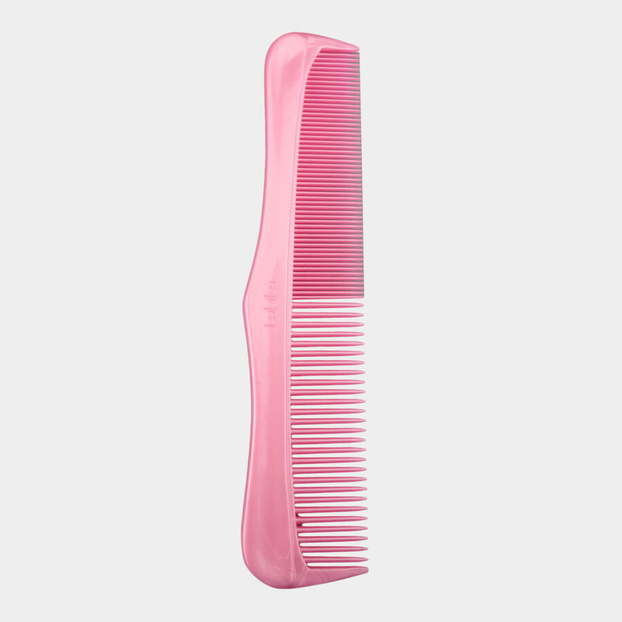 Plastic Hair Comb, Set of 2 - Colour/Design May Vary, , large image number null