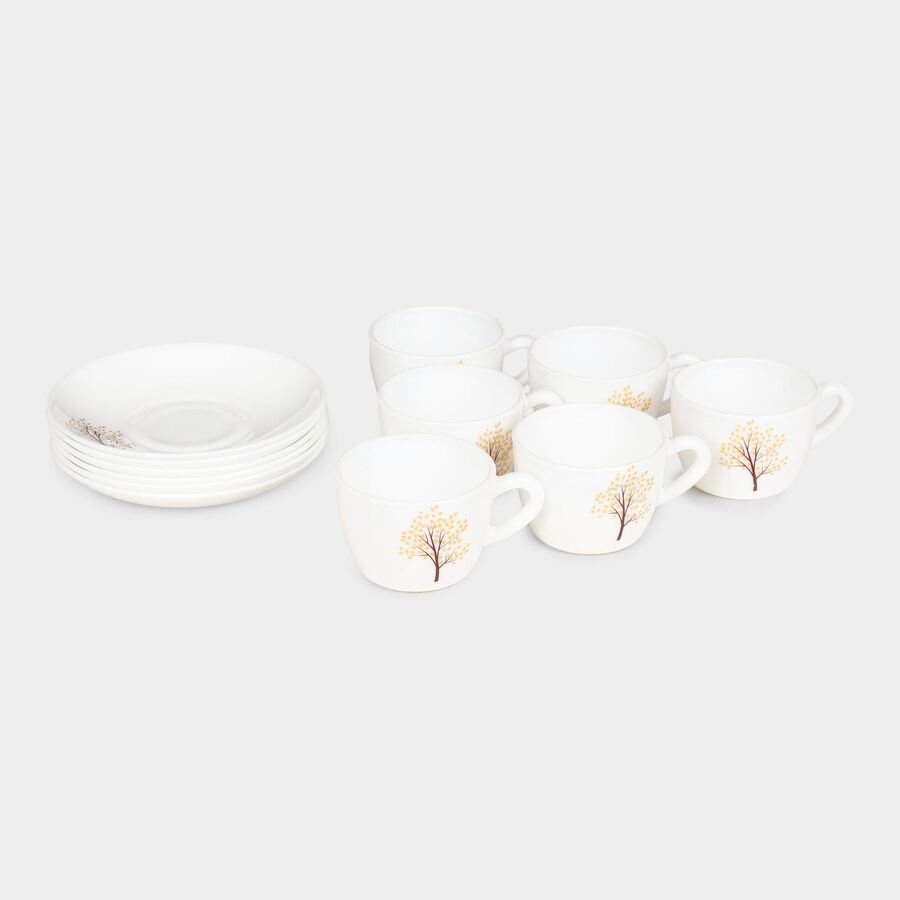 130 ml Opalware Cup & Saucer Set, , large image number null