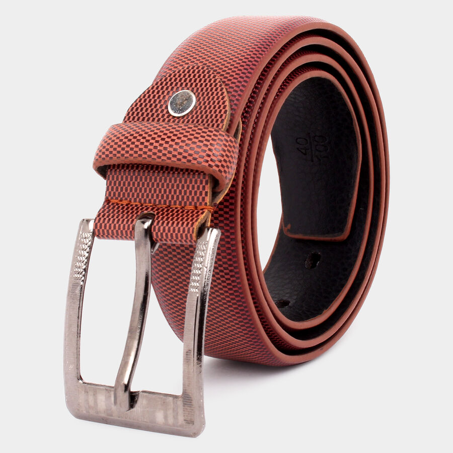 Men Formal Tan Belt (32 in.), , large image number null