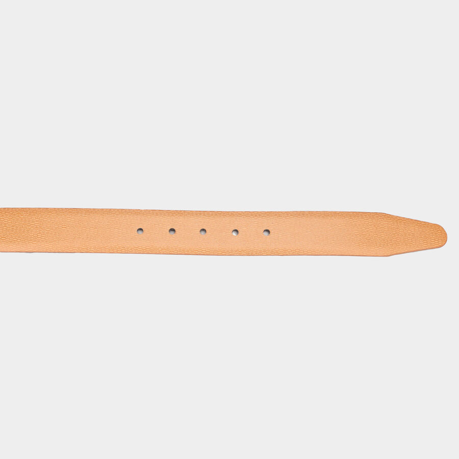 Men's Polyurethane Casual Belt, Size 36, Textured, , large image number null