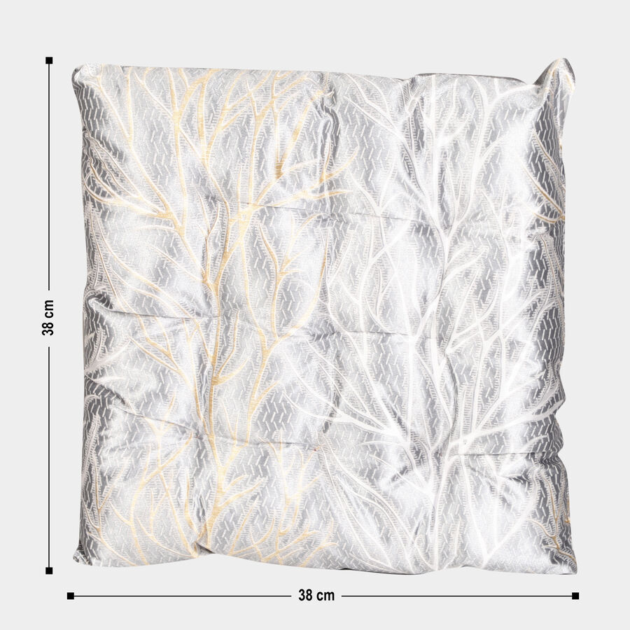 Grey Polyester Cushion, , large image number null