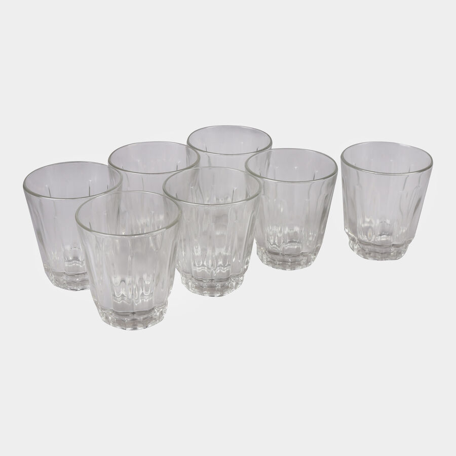 Glass Tumbler Set of 7, , large image number null