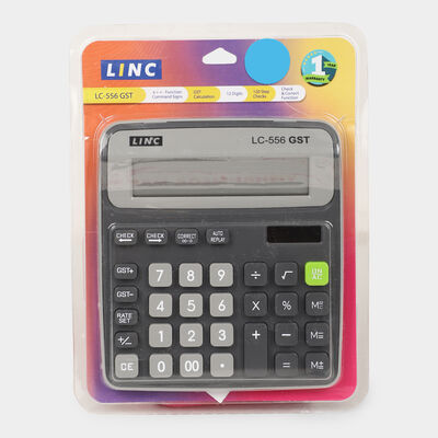 Black Plastic Calculator