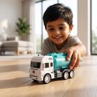 Kid's Blue-White Plastic Car, , small