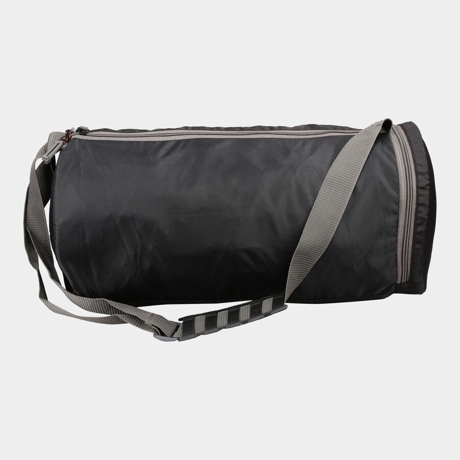Black Polyester Duffle Bag, , large image number null