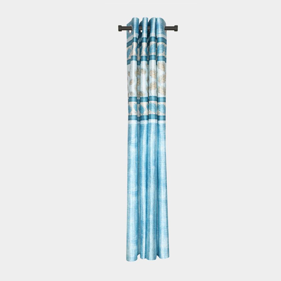 5ft. Blue Polyester Curtain, , large