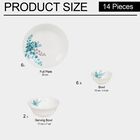 Opalware Dinner Set 14 Pcs, , small image number null