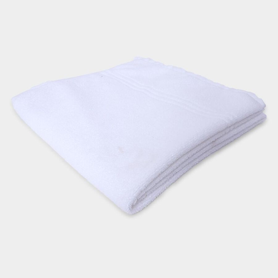 250 GSM White Microfiber Bath Towel, , large image number null