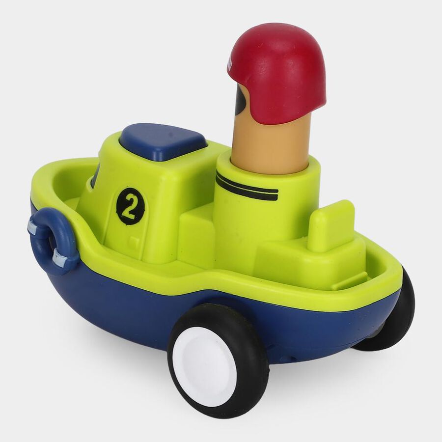 Kids' Nautical Adventure Boat Toy, , large