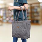 Women's Grey Polyurethane Hand Bag, , small image number null
