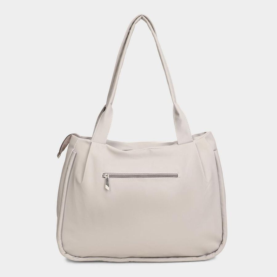 Grey Polyurethane Bag, , large image number null