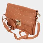 Women's Polyurethane Zipper Sling Bag, , small image number null