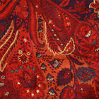 Women's Red Polyester Scarf, , small image number null