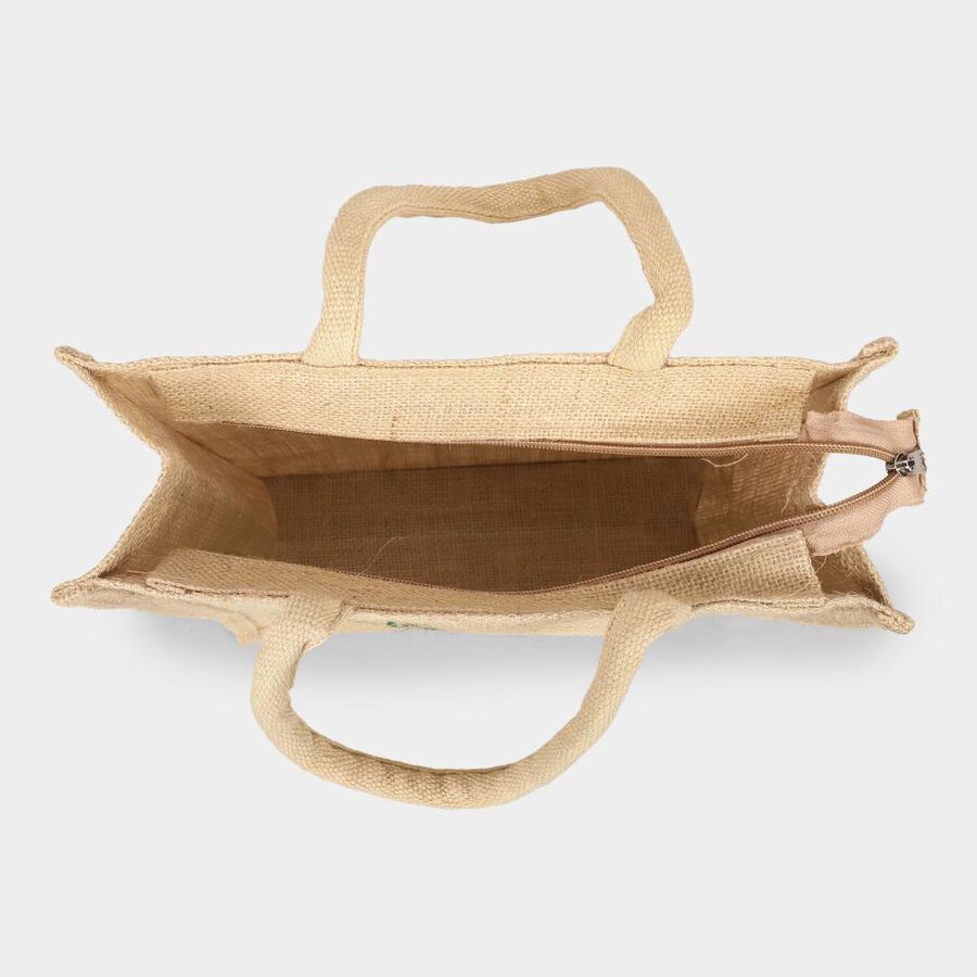 Beige Jute Bag , , large image number null