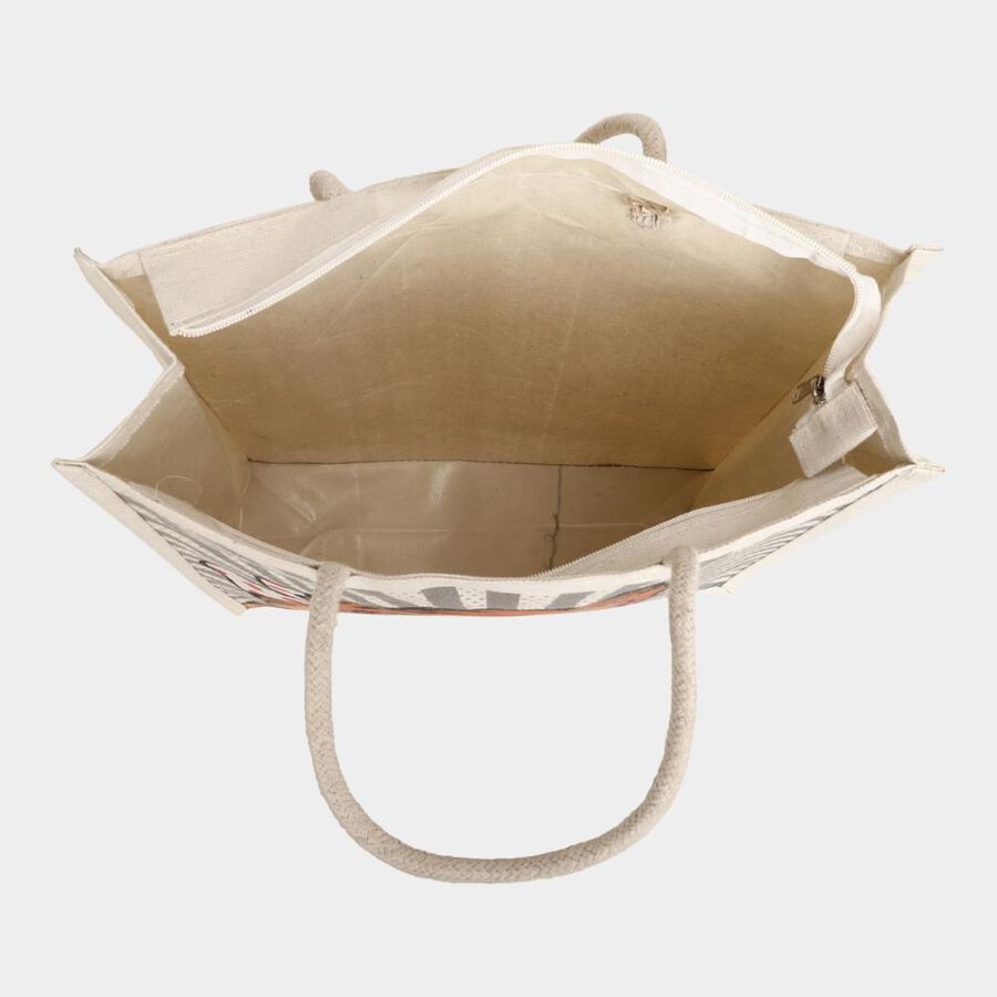 off-White Canvas Bag, , large image number null
