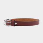 Women Formal Brown PU Belt, , small image number null