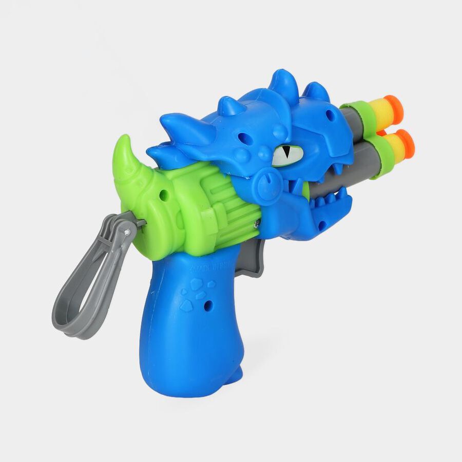 Kid's Dinosaur Soft Dart Blaster Toy Gun with Suction Bullets, , large
