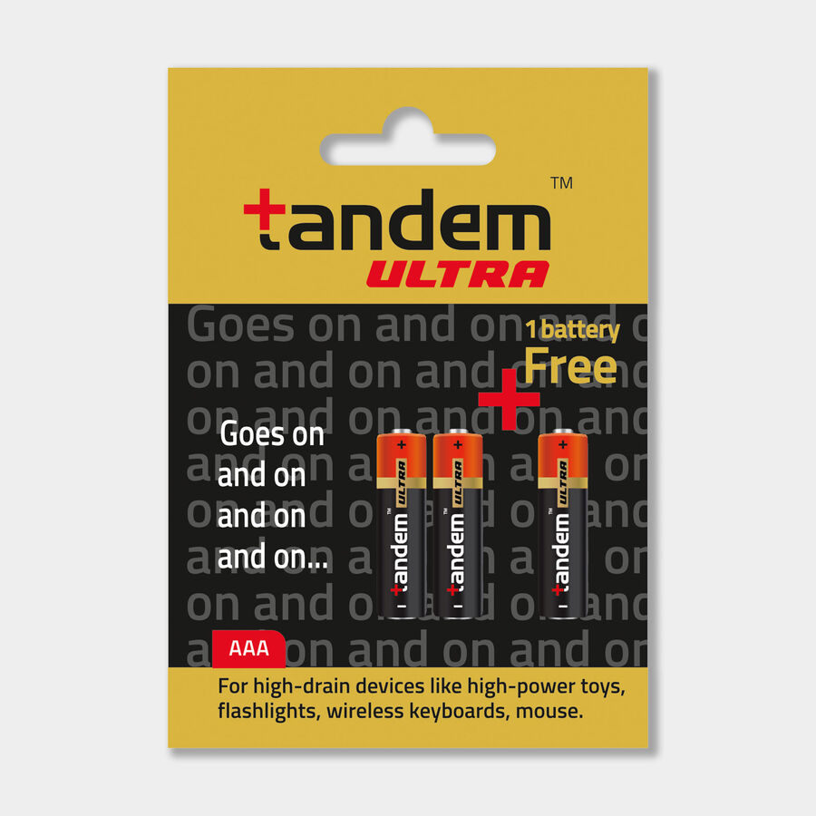 AAA2+1 Alkaline Batteries, , large image number null