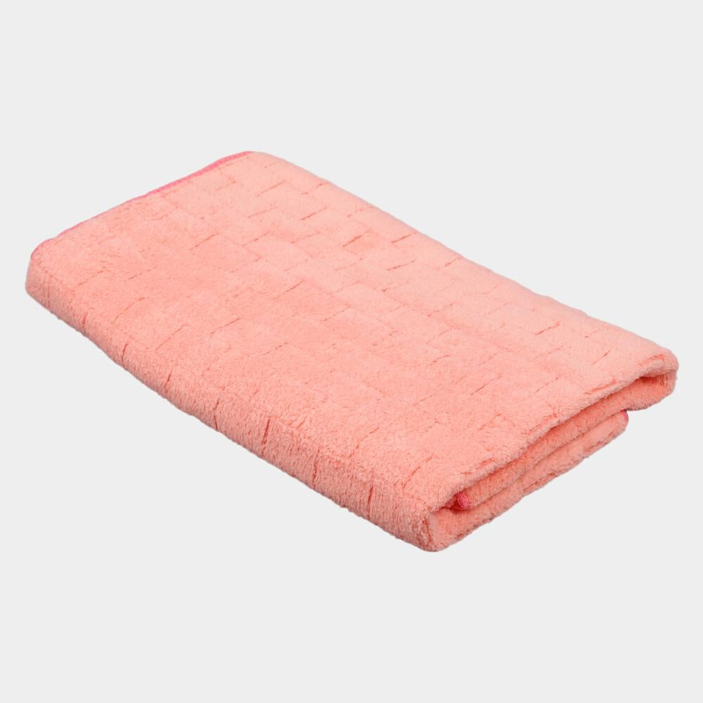 200 GSM Pink Microfiber Bath Towel