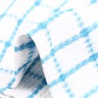 220 GSM Blue Cotton Blend Bath Towel, , small