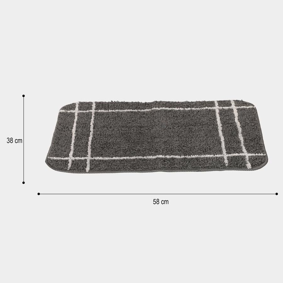 Grey Polyester Door Mat, , large image number null