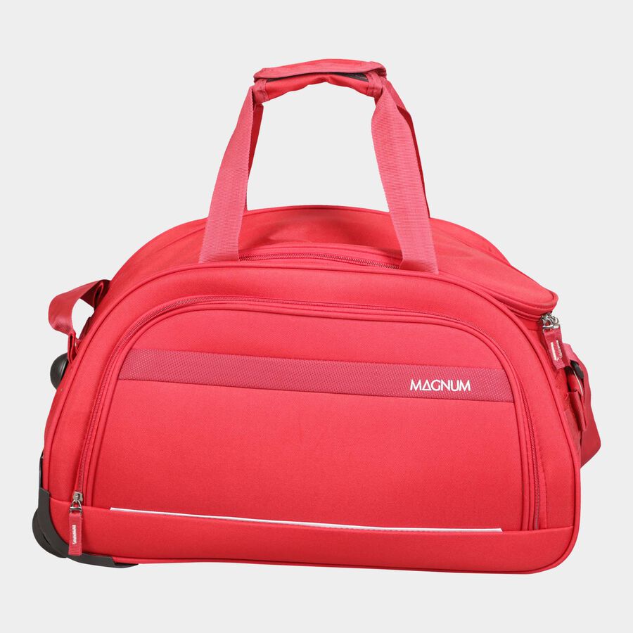 600 D Durable Fabric Duffle Trolley, Red, 56 cm X 29 cm X 35 cm, , large image number null