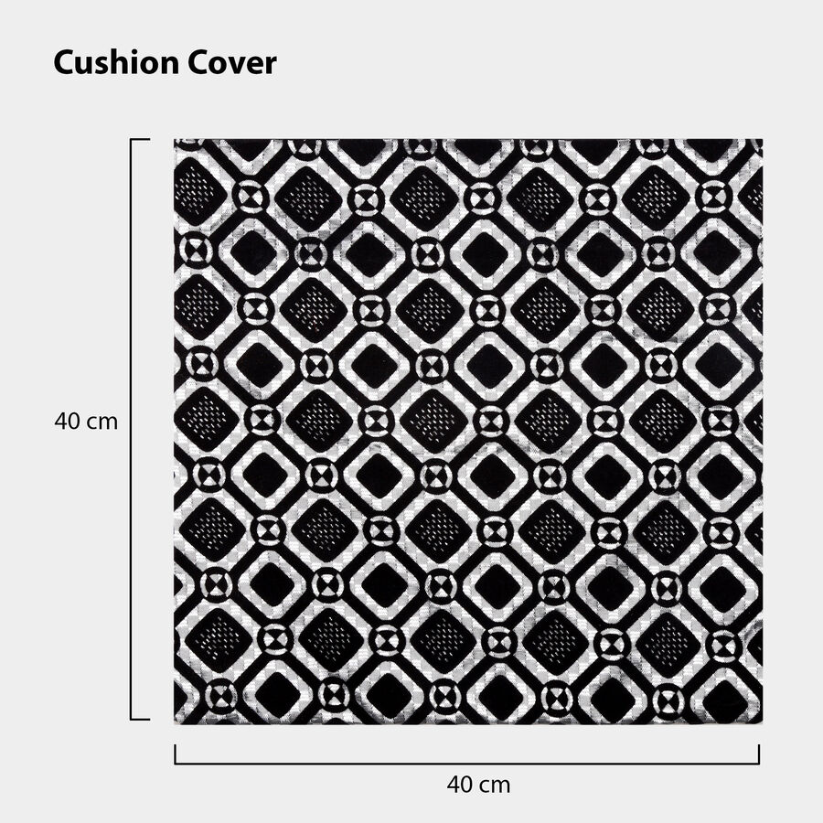 Jacquard Microfiber Cushion Cover, , large image number null