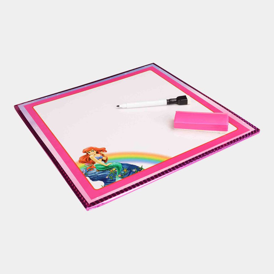 Kid's 2 In 1 White Board With Marker And Duster, , large image number null