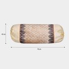 Beige Microfiber Bolster Cover, , small image number null