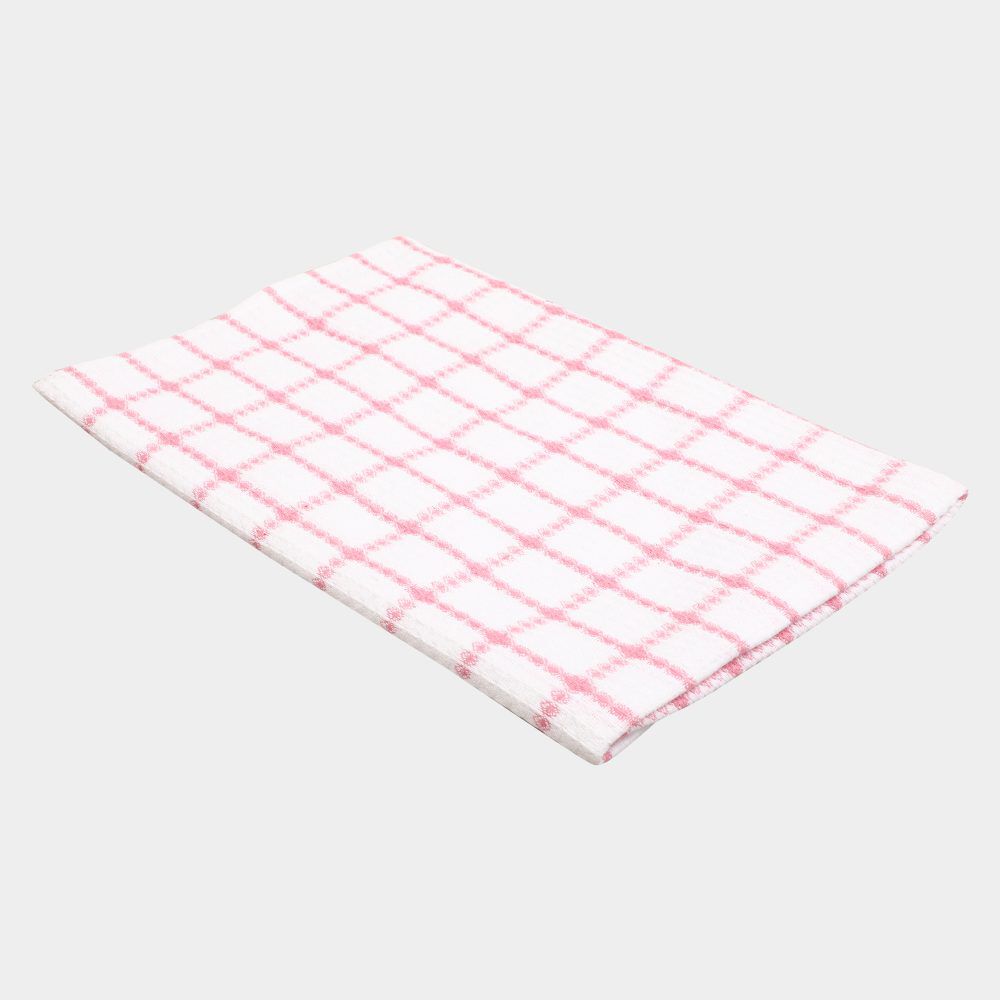 Home Beautiful                         220 GSM Pink Cotton Blend Bath Towel