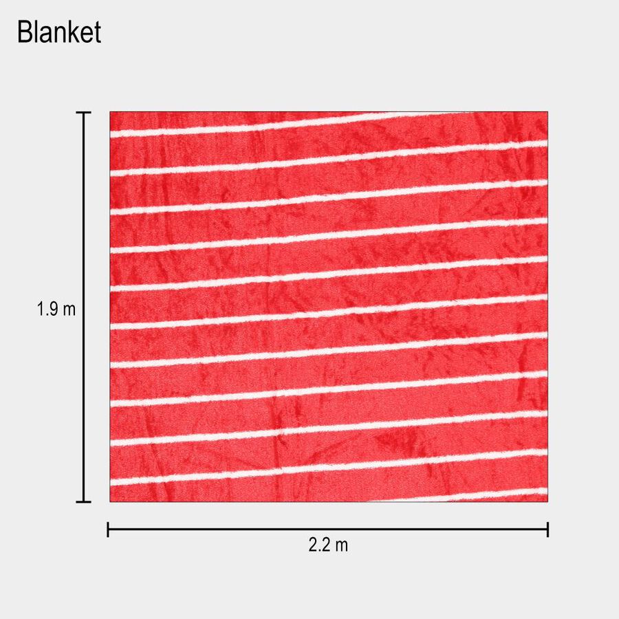 Red Microfiber Blanket , , large image number null