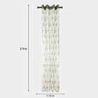 9ft. Green Microfiber Long Door Curtain, , small image number null