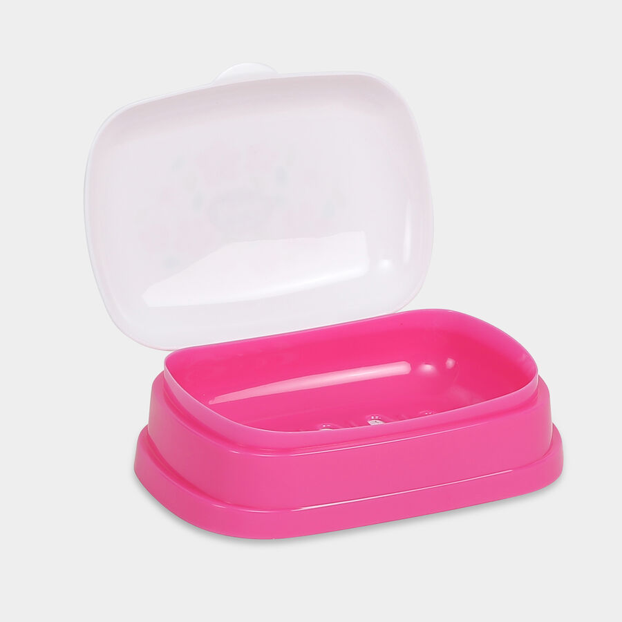 Plastic Soap Dish - Color/Design May Vary, , large image number null