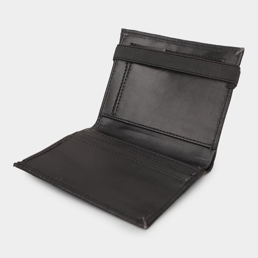 Men's Black Pu Wallet, , large image number null