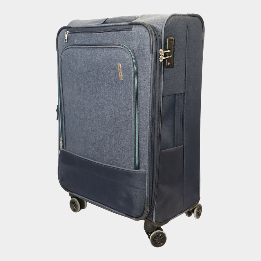 8-Wheel Polyester Soft Case Trolley, Medium, , large image number null