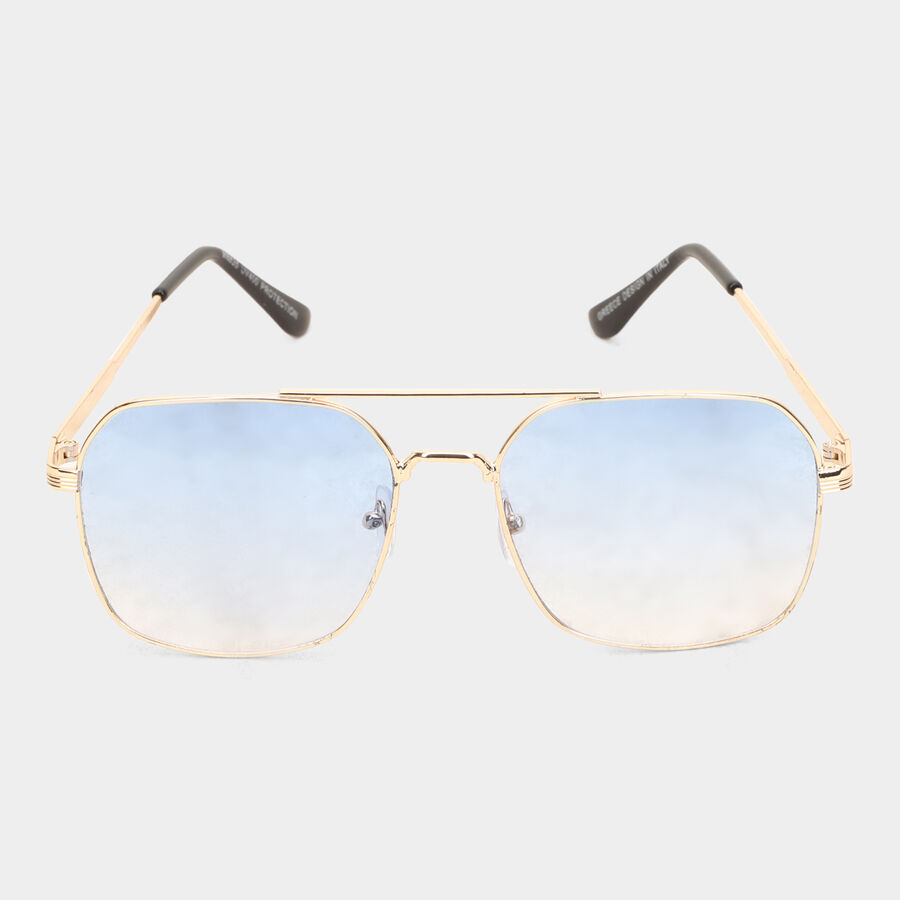 Men's Metal Gradient Aviator/Pilot Sunglasses, , large image number null