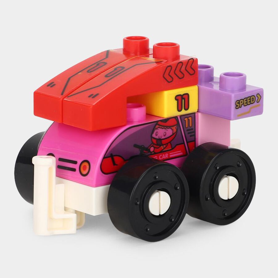 Speed Racing Car Block Set, , large