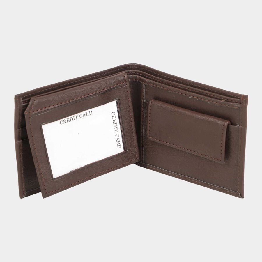 Men's Bi Fold Wallet, Polyurethane, , large image number null