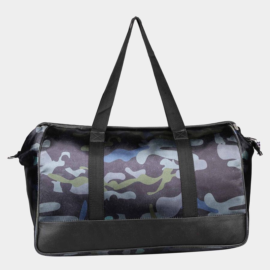 Olive Fabric-Polyester Duffle Bag, , large image number null