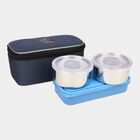 Stainless Steel Lunch Box With Bag - 3 Pcs., , small image number null