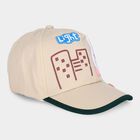 Kid's Beige Fabric Cap, , small