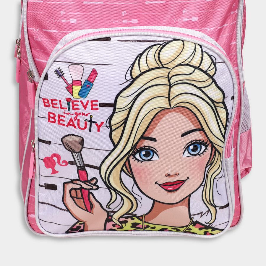 Kid's Barbie Printed Fabric Bag, , large