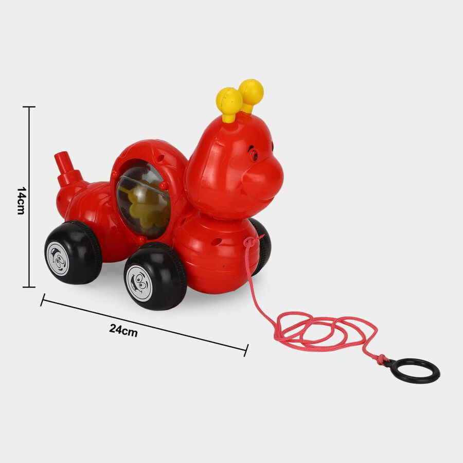 Plastic Pull Along car , , large