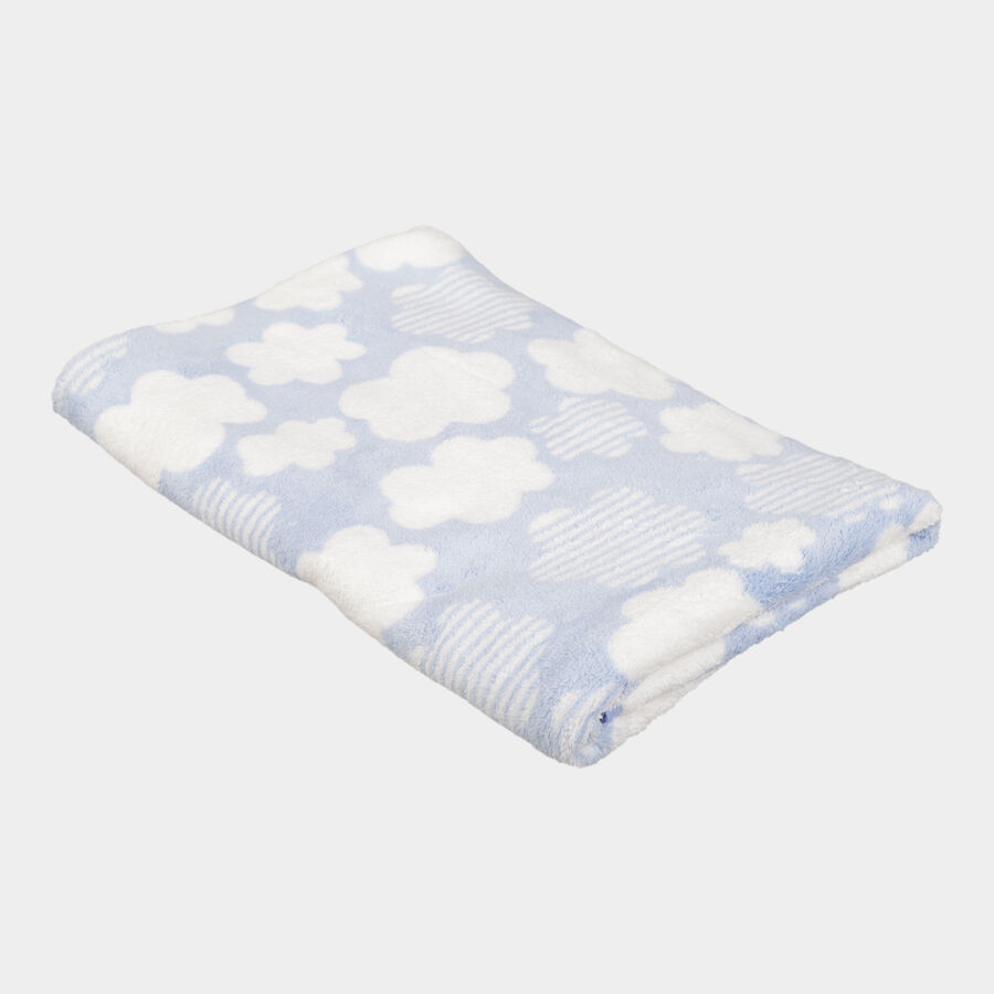 280 GSM Blue Microfiber Baby Towel, , large image number null