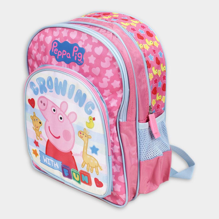 Kid's Peppa Pig Printed Fabric Bag, , large