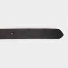 Women's Black Polyurethane Belt, , small image number null